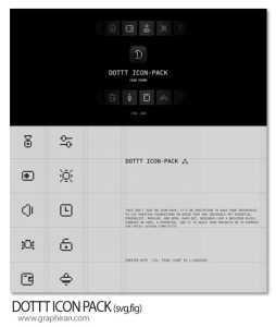 دانلود مجموعه 150 آیکون نقطه ای DOTTT ICON PACK دانلود مجموعه 150 آیکون نقطه ای DOTTT ICON PACK
