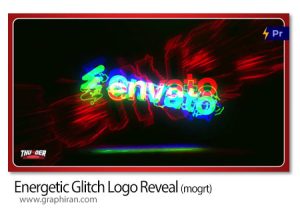 پروژه پریمیر لوگوموشن گلیچ و پر انرژی Energetic Glitch Logo Reveal Premiere Pro پروژه پریمیر لوگوموشن گلیچ و پر انرژی Energetic Glitch Logo Reveal Premiere Pro