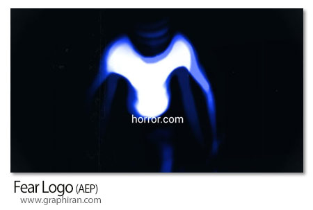 پروژه افترافکت لوگوموشن ترسناک Fear Logo