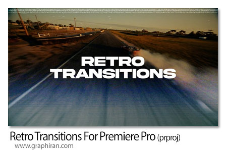 دانلود ترانزیشن های پریمیر رترو و قدیمی Retro Transitions For Premiere Pro