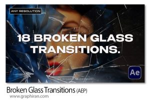 دانلود 18 ترانزیشن افترافکت شکستن شیشه Broken Glass Transitions دانلود 18 ترانزیشن افترافکت شکستن شیشه Broken Glass Transitions