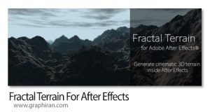 دانلود Fractal Terrain v1.0.2 Win/Mac اسکریپت افترافکت ساخت زمین های 3 بعدی واقع گرایانه دانلود Fractal Terrain