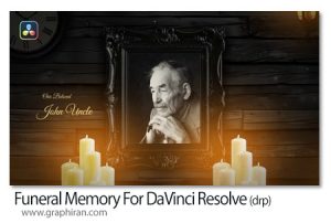 پروژه داوینچی ریزالو ترحیم و یادبود مرحوم Funeral Memory For DaVinci Resolve پروژه داوینچی ریزالو ترحیم و یادبود مرحوم Funeral Memory For DaVinci Resolve