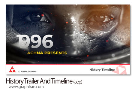 پروژه افترافکت تریلر و تایم لاین تاریخی History Trailer And Timeline