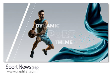 دانلود پروژه افترافکت اخبار ورزشی Sport News