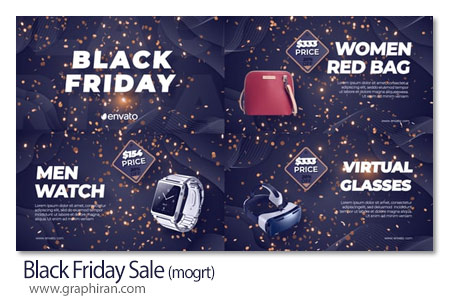 پروژه پریمیر فروش ویژه بلد فرایدی Black Friday Sale
