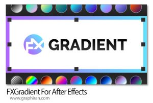 دانلود FXGradient v1.0 اسکریپت افترافکت ساخت گرادینت های پیشرفته FXGradient