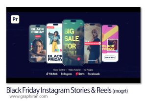 پروژه پریمیر استوری اینستاگرام بلک فرایدی Black Friday Instagram Stories & Reels پروژه پریمیر استوری اینستاگرام بلک فرایدی Black Friday Instagram Stories & Reels