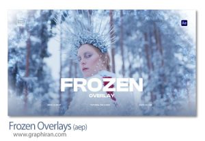 افکت های پوششی یخ زدن برای افترافکت Frozen Overlays افکت های پوششی یخ زدن برای افترافکت Frozen Overlays