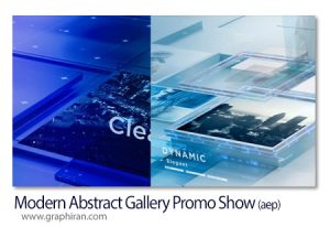 پروژه افترافکت گالری عکس انتزاعی مدرن Modern Abstract Gallery Promo Show پروژه افترافکت گالری عکس انتزاعی مدرن Modern Abstract Gallery Promo Show