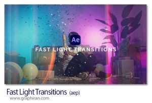ترانزیشن های افترافکت نور سریع Fast Light Transitions ترانزیشن های افترافکت نور سریع Fast Light Transitions