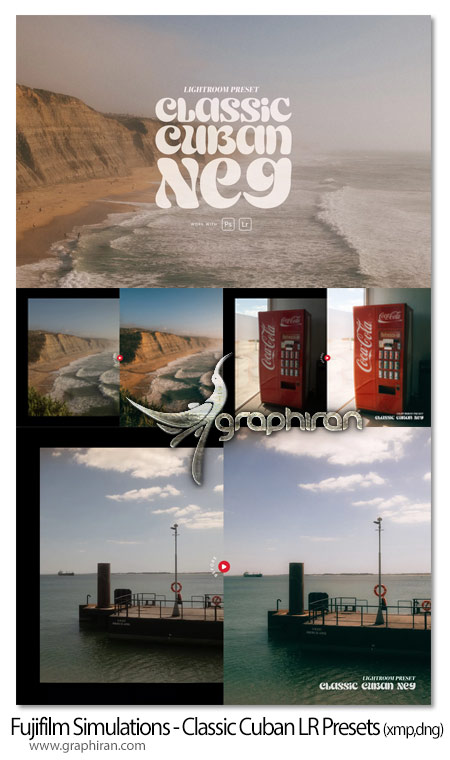 پریست لایت روم فوجی فیلم کلاسیک Fujifilm Simulations - Classic Cuban Neg Lightroom Preset