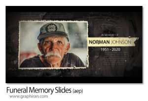 پروژه افترافکت اسلایدشو ترحیم Funeral Memory Slides پروژه افترافکت اسلایدشو ترحیم Funeral Memory Slides