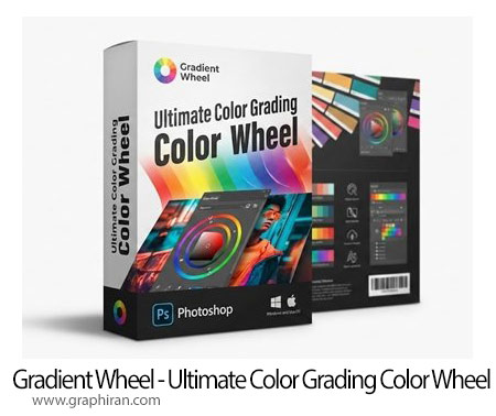 دانلود Gradient Wheel - Ultimate Color Grading Color Wheel Win/Mac پلاگین فتوشاپ کالرگریدینگ هوشمند