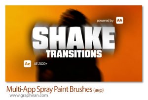ترانزیشن های افترافکت لرزش دوربین داینامیک Shake Transitions Pack ترانزیشن های افترافکت لرزش دوربین داینامیک Shake Transitions Pack