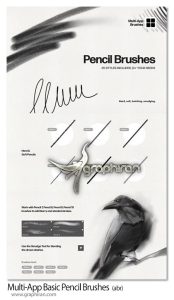 دانلود براش مداد فتوشاپ Photoshop Basic Pencil Brushes دانلود براش مداد فتوشاپ Photoshop Basic Pencil Brushes
