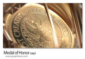 پروژه افترافکت تقدیر از افراد و دستاوردها Medal of Honor پروژه افترافکت تقدیر از افراد و دستاوردها Medal of Honor