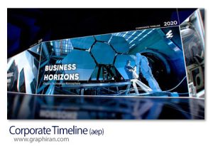 پروژه افترافکت تایم لاین شرکت Corporate Timeline پروژه افترافکت تایم لاین شرکت Corporate Timeline