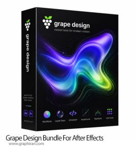 دانلود Grape Design Bundle 2026.06.02 پک پلاگین های افترافکت دانلود Grape Design Bundle