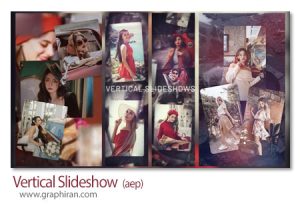پروژه افترافکت اسلایدشو عمودی اینستاگرام Vertical Slideshow پروژه افترافکت اسلایدشو عمودی اینستاگرام Vertical Slideshow