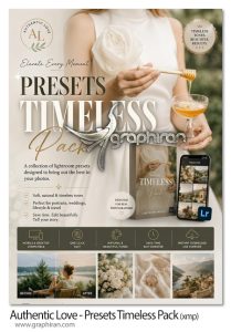پک پریست لایت روم عاشقانه Authentic Love - Presets Timeless Pack پک پریست لایت روم عاشقانه Authentic Love - Presets Timeless Pack