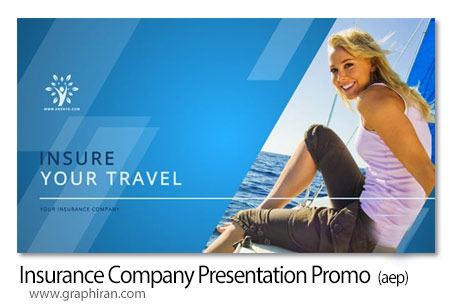 پروژه افترافکت تیزر تبلیغاتی شرکت بیمه Insurance Company Presentation Promo