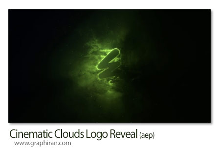 پروژه افترافکت لوگوموشن سینمایی بین ابرها Cinematic Clouds Logo Reveal