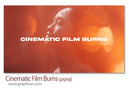 ترانزیشن های پریمیر افکت سوختن فیلم سینمایی Cinematic Film Burns
