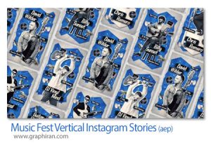 پروژه افترافکت استوری اینستاگرام فستیوال موزیک Music Fest Vertical Instagram Stories پروژه افترافکت استوری اینستاگرام فستیوال موزیک Music Fest Vertical Instagram Stories