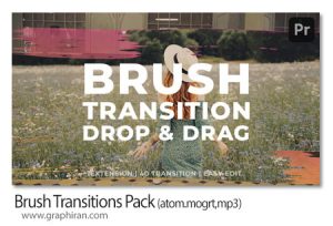دانلود پک ترانزیشن پریمیر افکت براش Brush Transitions Pack دانلود پک ترانزیشن پریمیر افکت براش Brush Transitions Pack