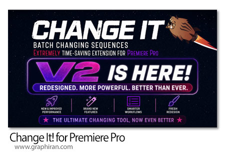 دانلود Change It! for Premiere Pro