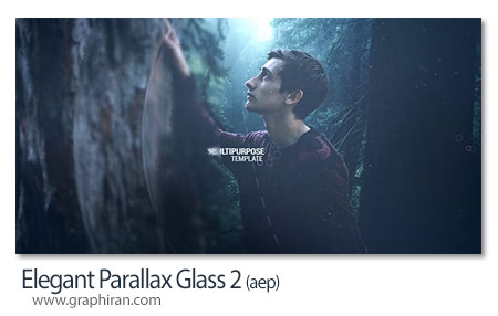 پروژه افترافکت اسلایدشو شیشه پارالاکس Elegant Parallax Glass 2