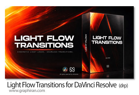 Light Flow Transitions for DaVinci Resolve