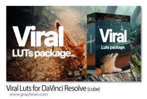دانلود پک LUT پریست های رنگی ترند برای داوینچی ریزالو Viral Luts for DaVinci Resolve دانلود پک LUT پریست های رنگی ترند برای داوینچی ریزالو Viral Luts for DaVinci Resolve