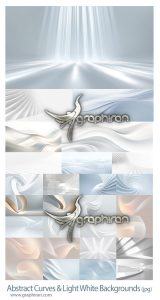 دانلود مجموعه پسزمینه سه بعدی منحنی های انتزاعی و نور Abstract Curves & Light White Backgrounds دانلود مجموعه پسزمینه سه بعدی منحنی های انتزاعی و نور Abstract Curves & Light White Backgrounds