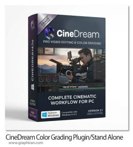 دانلود CineDream 1.1.12 پلاگین پریمیر، داوینچی ریزالو و فتوشاپ اصلاح رنگ و ایجاد ظاهر سینمایی دانلود CineDream