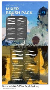 پک براش فتوشاپ تکسچر، مات، مرطوب و غیره Zeid's Mixer Brush Pack پک براش فتوشاپ تکسچر، مات، مرطوب و غیره Zeid's Mixer Brush Pack