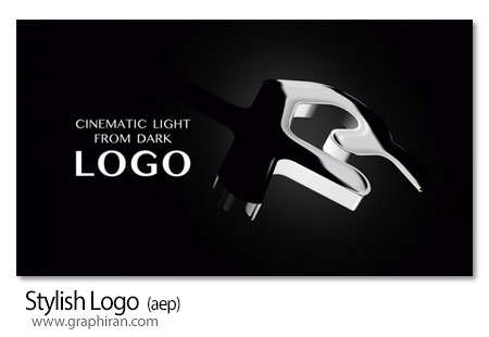 پروژه افترافکت نمایش لوگو سینمایی در محیط تاریک Stylish Logo